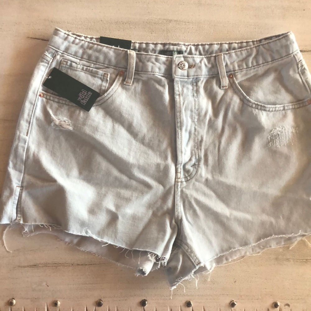 High rise Jean shorts size 14